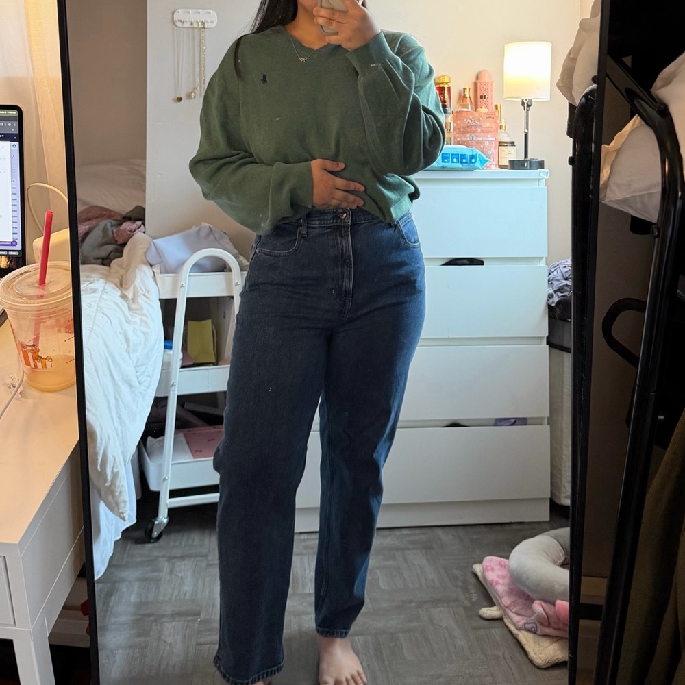 Everlane Curvy Cheeky Straight Leg Jean NWT